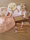 Personalized birth gift box product logo