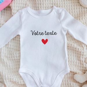 Personalizowane body niemowlęce