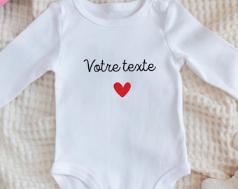 Body personalizzato per neonati