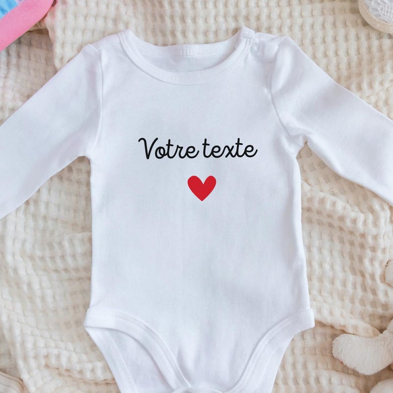 Body bébé humour, phrase humoristique, dès que parle,je balance tout