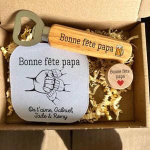 Coffret Apéro en Bois Personnalisé