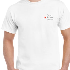 Personalized Men's T-shirt - Dad [First Name] - Father's Day, Birthday T-shirt