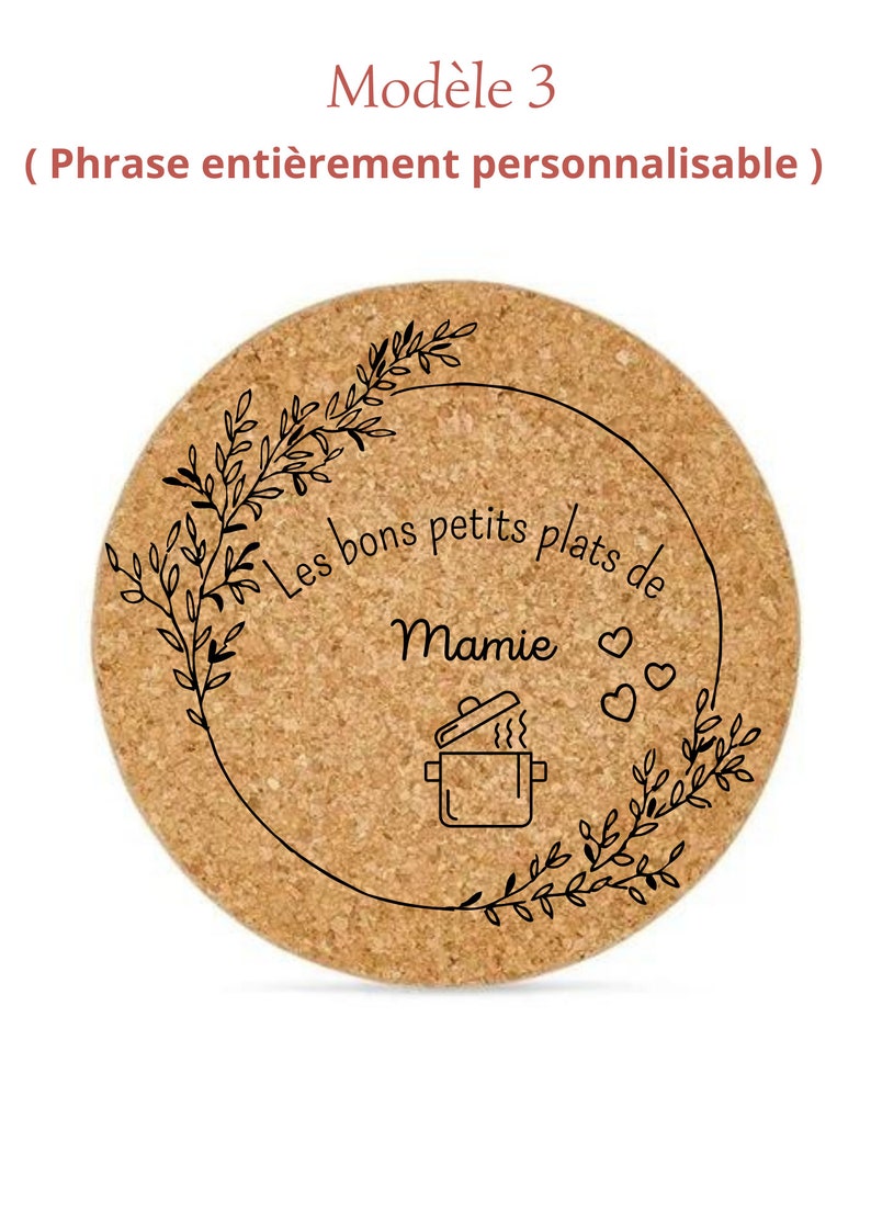 Custom trivet Modèle 3