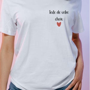Personalized T-shirt for children and adults