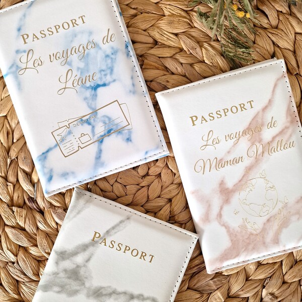 Personalized Passport Cover