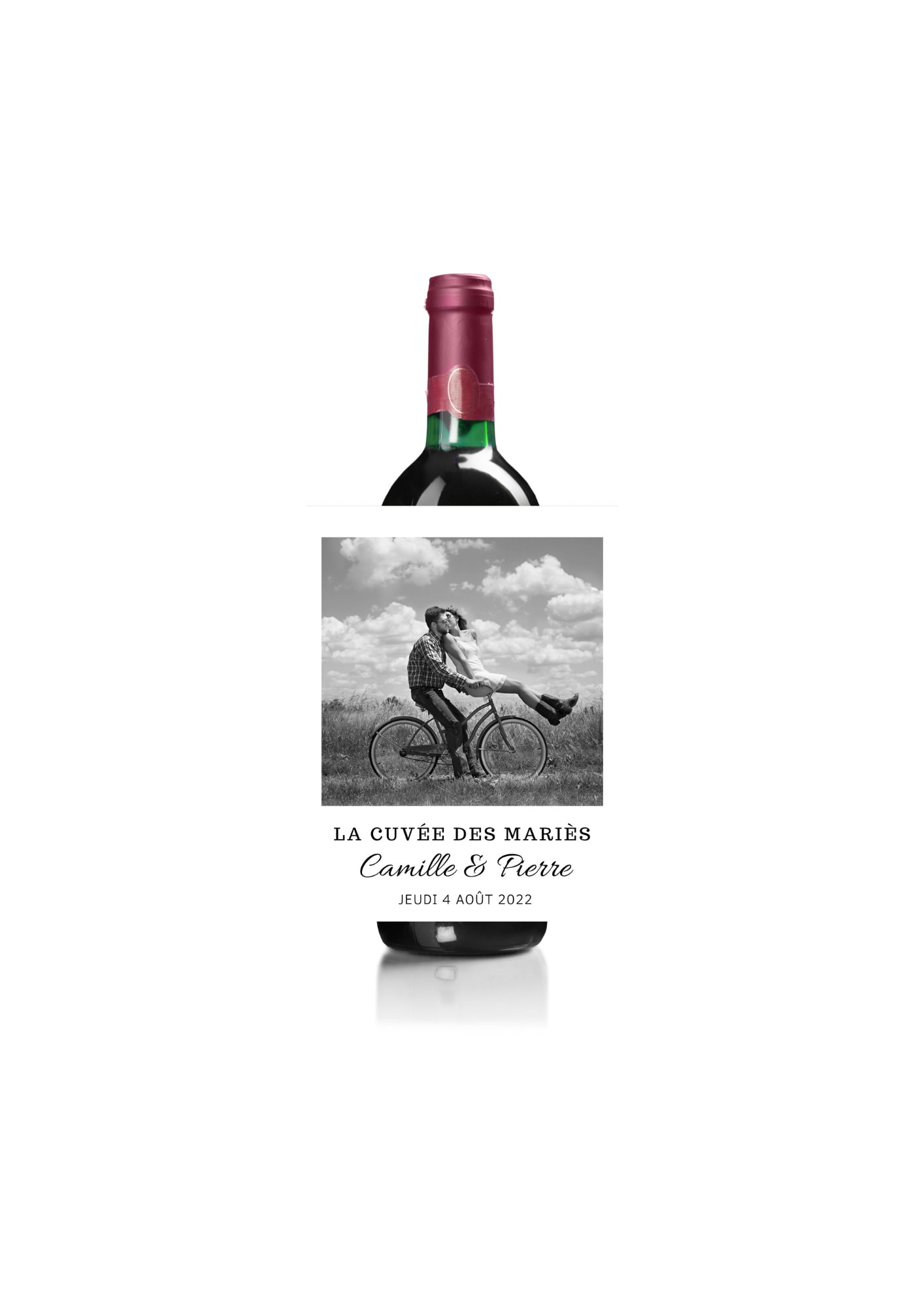 Etiquette vin Abraham 50 ans - Etiquette vin avec humour vin - Etiquette  pour