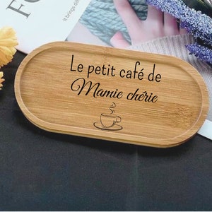 Personalized coffee tray / Grandmother's Day / Mothers or grandma