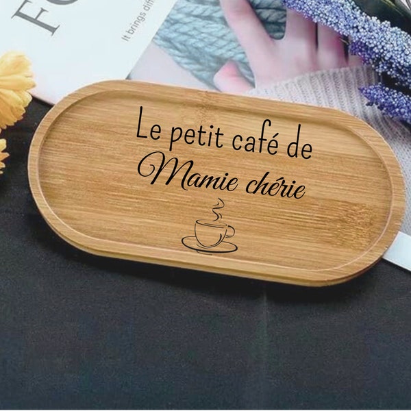 Personalized coffee tray / Grandmother's Day / Mothers or grandma