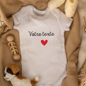 Personalizowane body niemowlęce