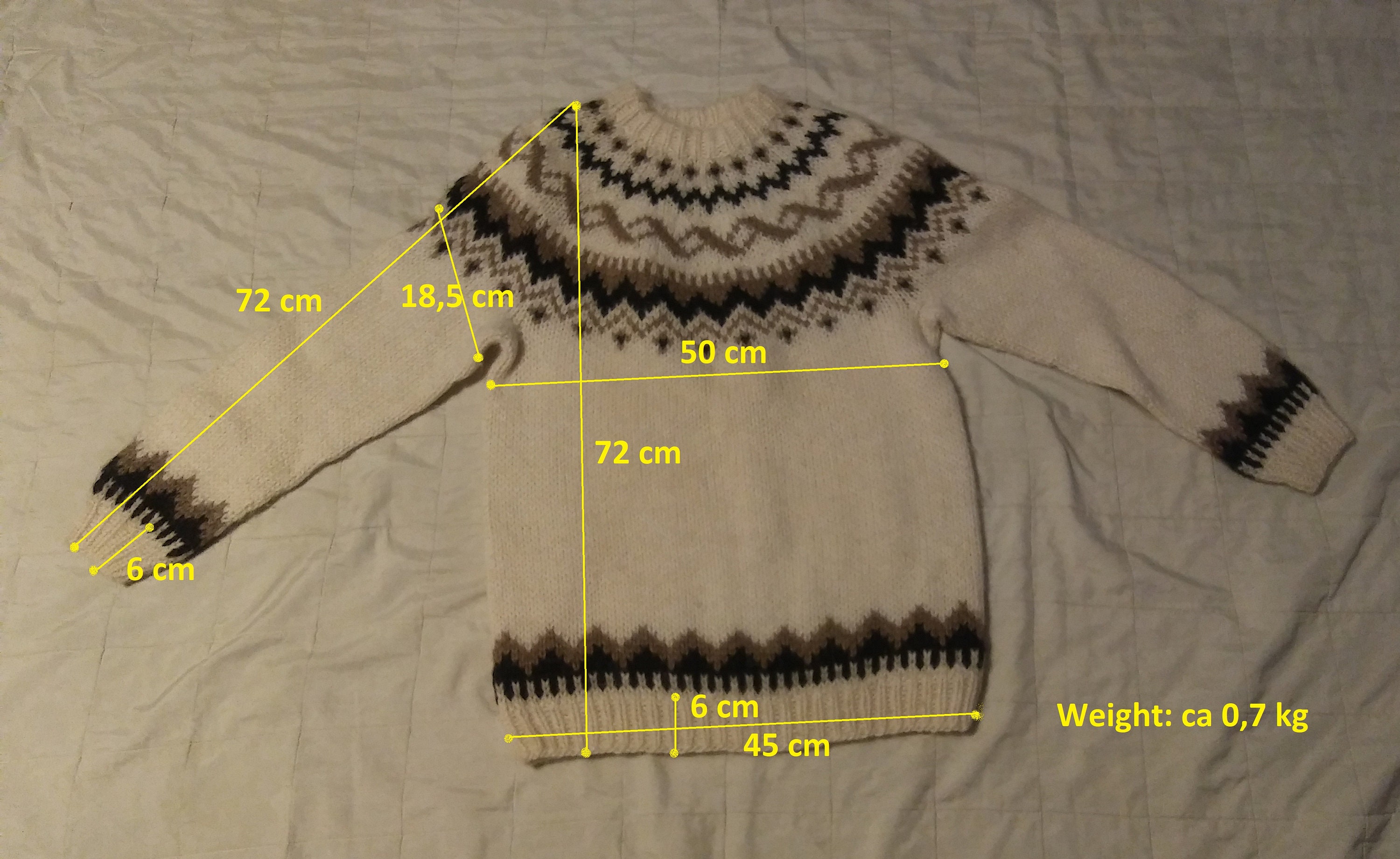 EMY™ - Cozy Icelandic Sweater