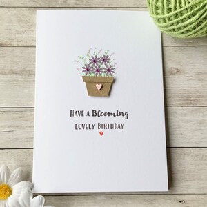 Passez un bel anniversaire en fleurs, carte d'anniversaire florale