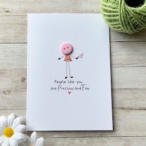 People Like You Card, Supportive Friend, Friends Always, Colleague Card, Quirky Card, Best Friend Card