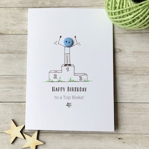 Carte de joyeux anniversaire à un grand homme, carte d'anniversaire pour homme