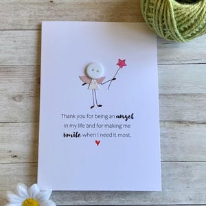Merci d'être un ange, famille, appréciation d'un ami