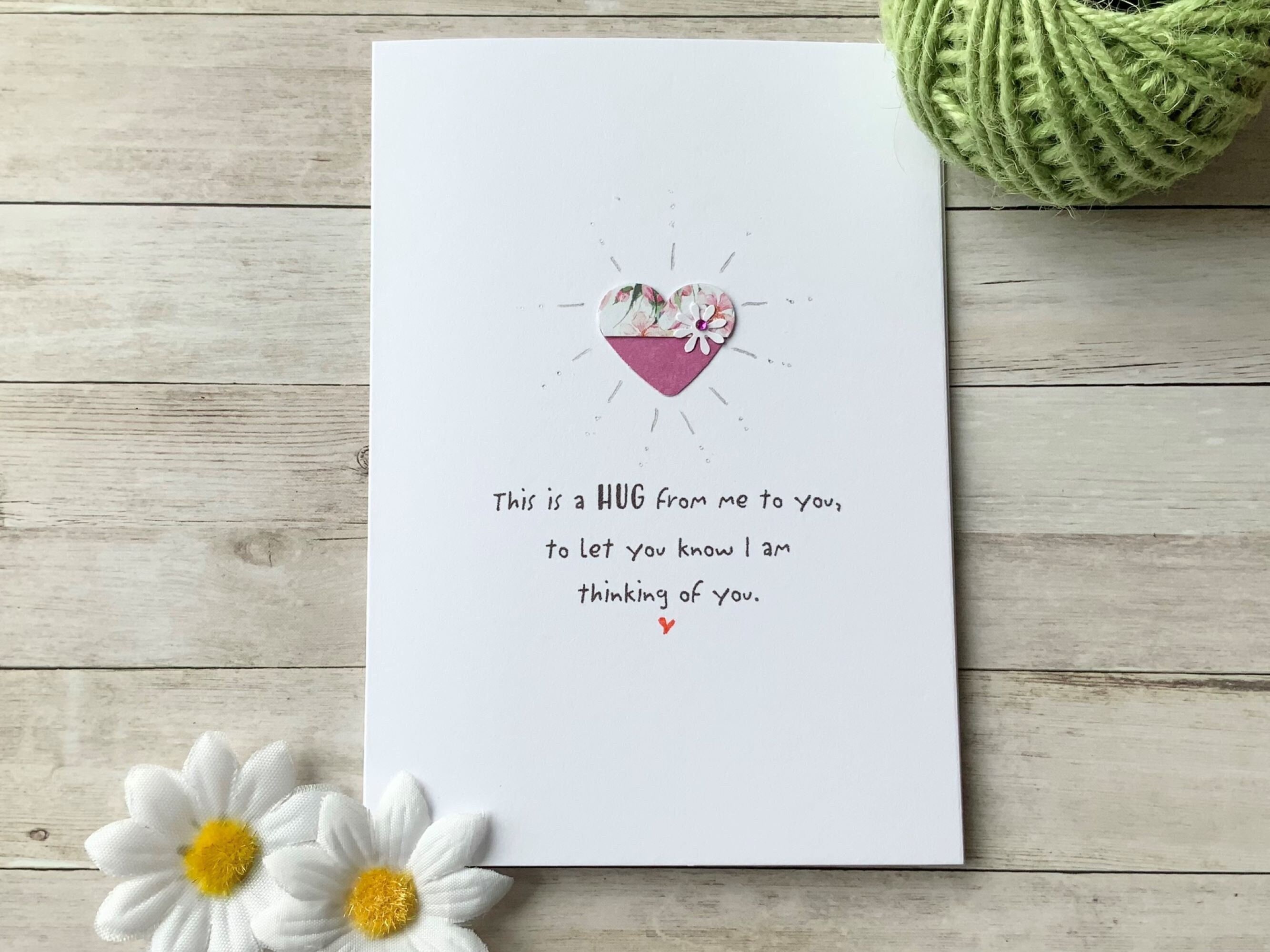 Mss You Card Pack, Ghost Hug Card, Get Well Soon Card, Send Love Card, Vrtual Hug Card, Cute - View #6