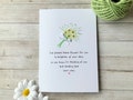 Handmade Friendship Card: Flower Bouquet, Thinking of You