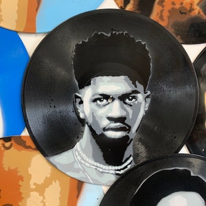 Lil Nas X - Peinture aérosol originale au pochoir