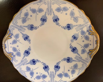 Vintage Royal Doulton Imperial Courtship Decorative Cake Plate English