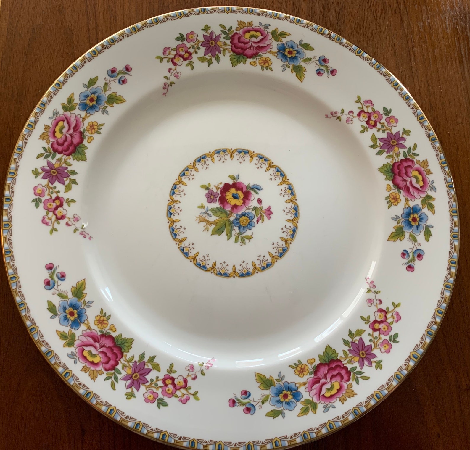 Royal Grafton Bone China Dinner Plate Pattern Malvern Etsy