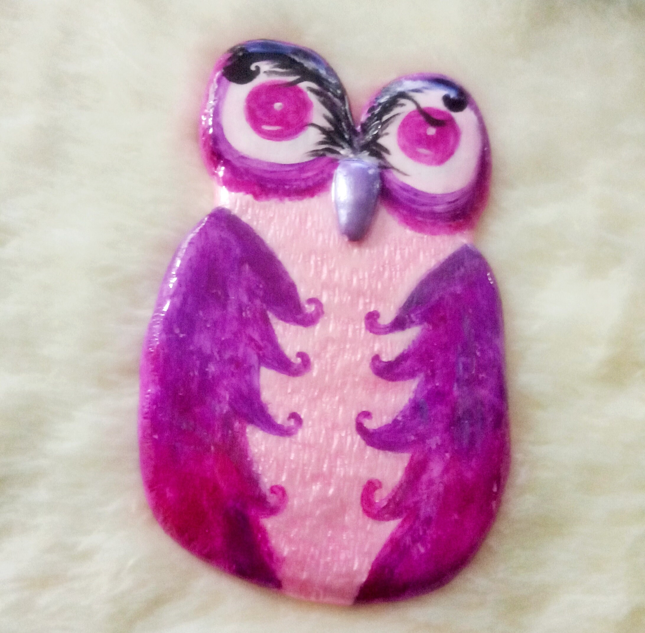 Owl Wall Decor, Cute Owl Art, Bird Sculpture, Owl Gifts, Funny Owl Art