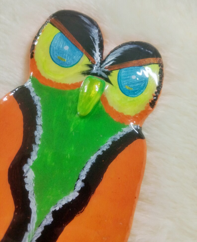 Owl Wall Decor, Cute Owl Art, Bird Sculpture, Owl Gifts, Funny Owl Art