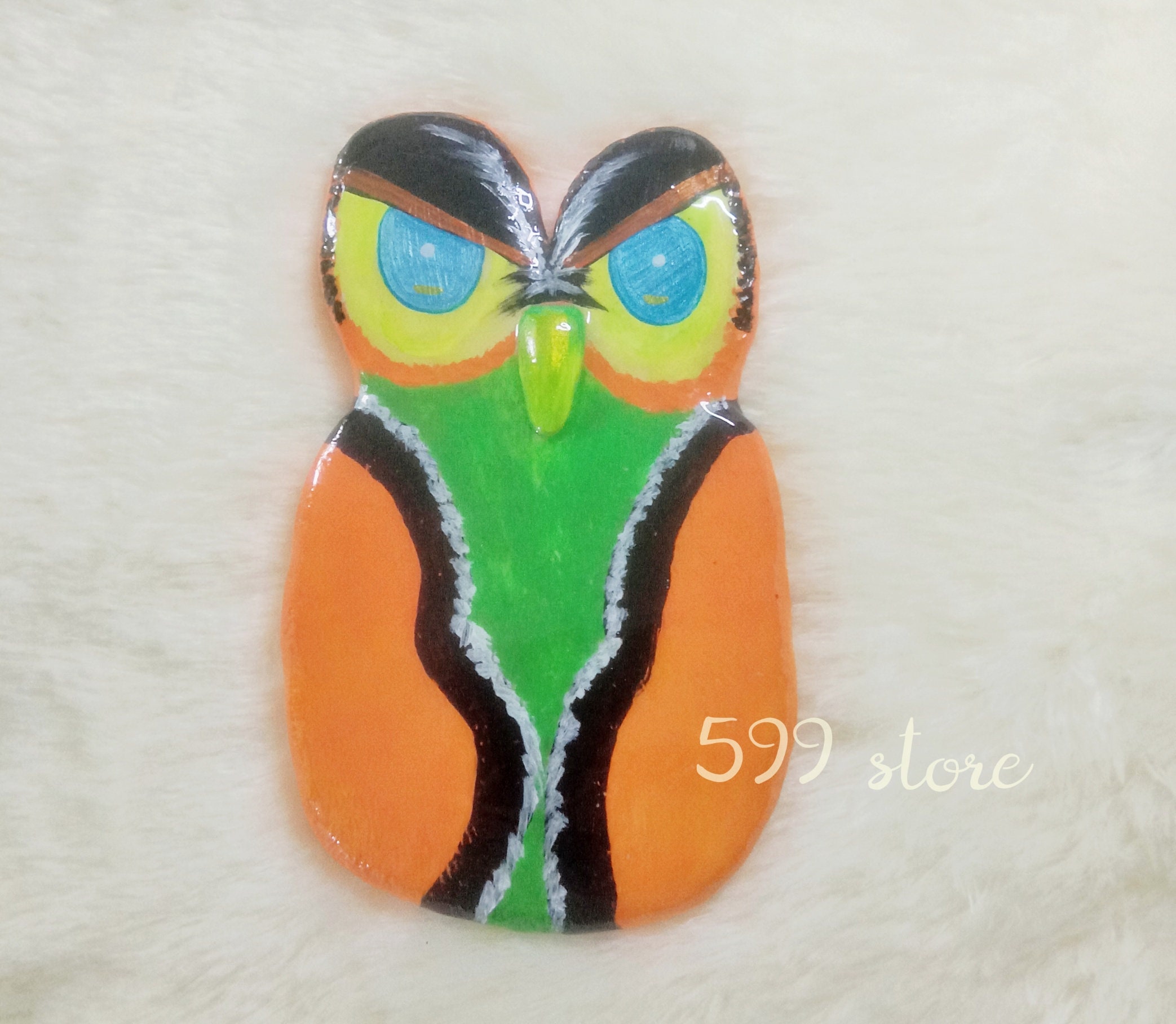 Owl Wall Decor, Cute Owl Art, Bird Sculpture, Owl Gifts, Funny Owl Art