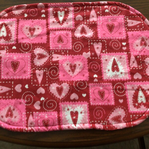 Valentine Placemats Etsy