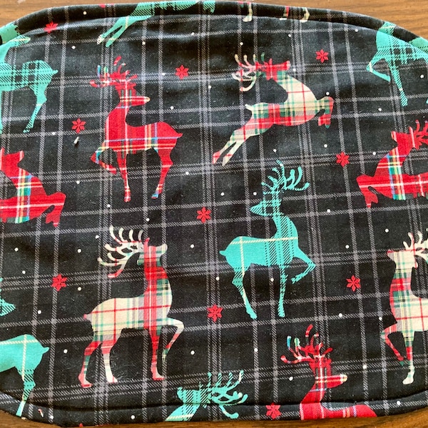 Reindeer Placemats Etsy