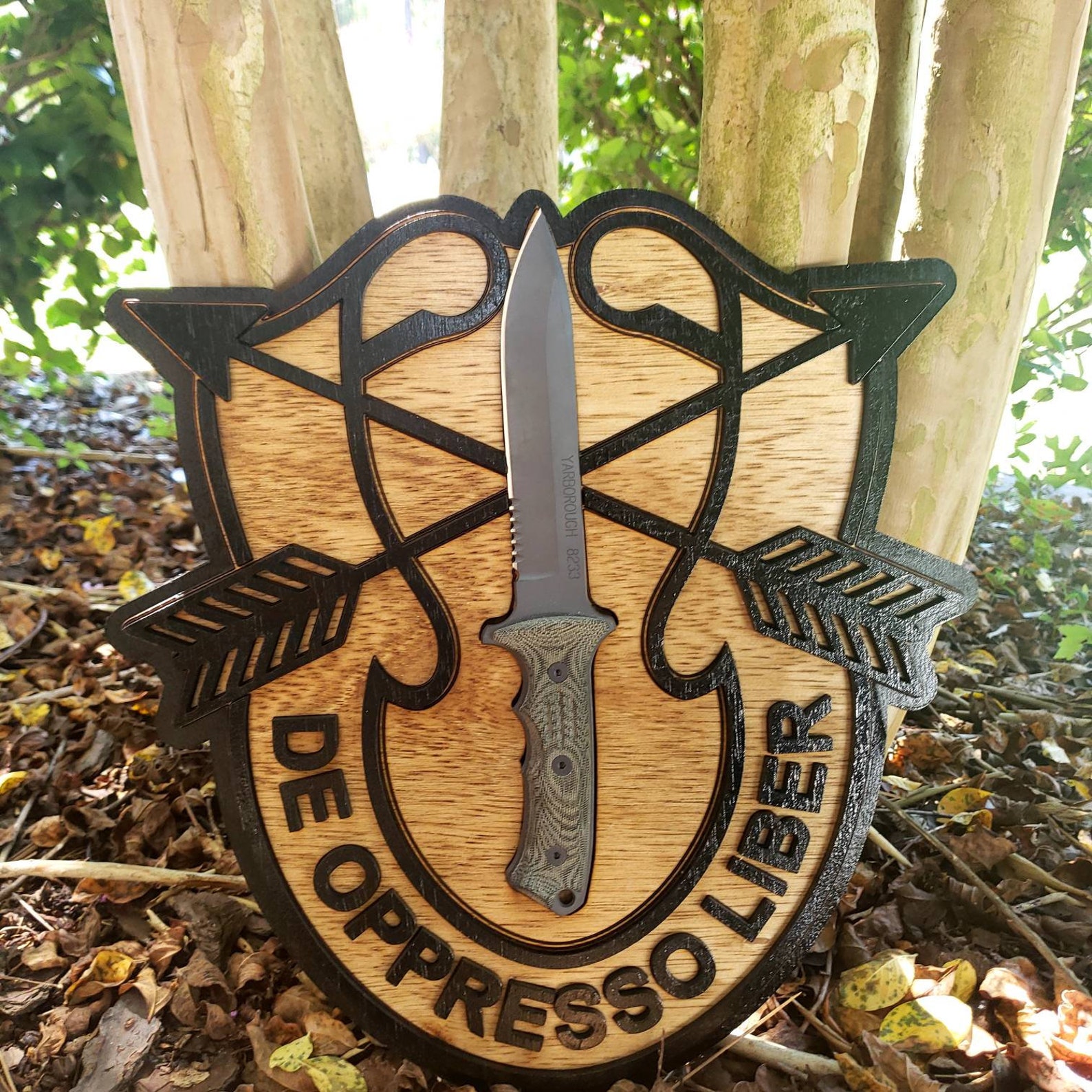 Yarborough Knife Holder Display Etsy