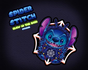 Spider 626: Adesivo che si illumina al buio