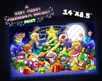 Buone Feste ai Funghi: Stampa