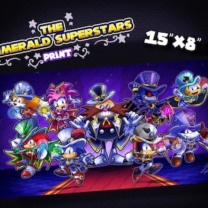 The Emerald Superstars: Print