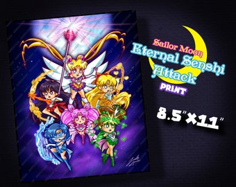 Stampa eterna dell'attacco Senshi