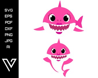 Mommy Shark Vector Etsy Mommy Shark Vector Etsy