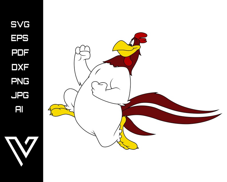 Download Foghorn Leghorn Looney Tunes Space Jam Layered Svg Cricut Cut File Silhouette Vector Artwork Digital Instant Download Clip Art Clip Art Art Collectibles Jewellerymilad Com