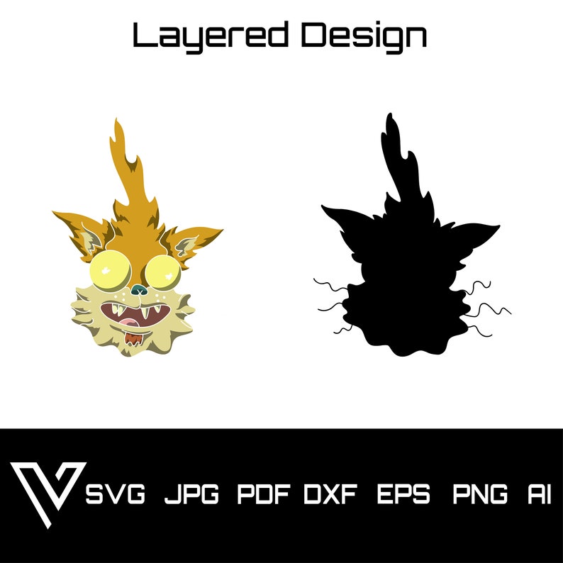 Free Free 173 Rick And Morty Layered Svg SVG PNG EPS DXF File