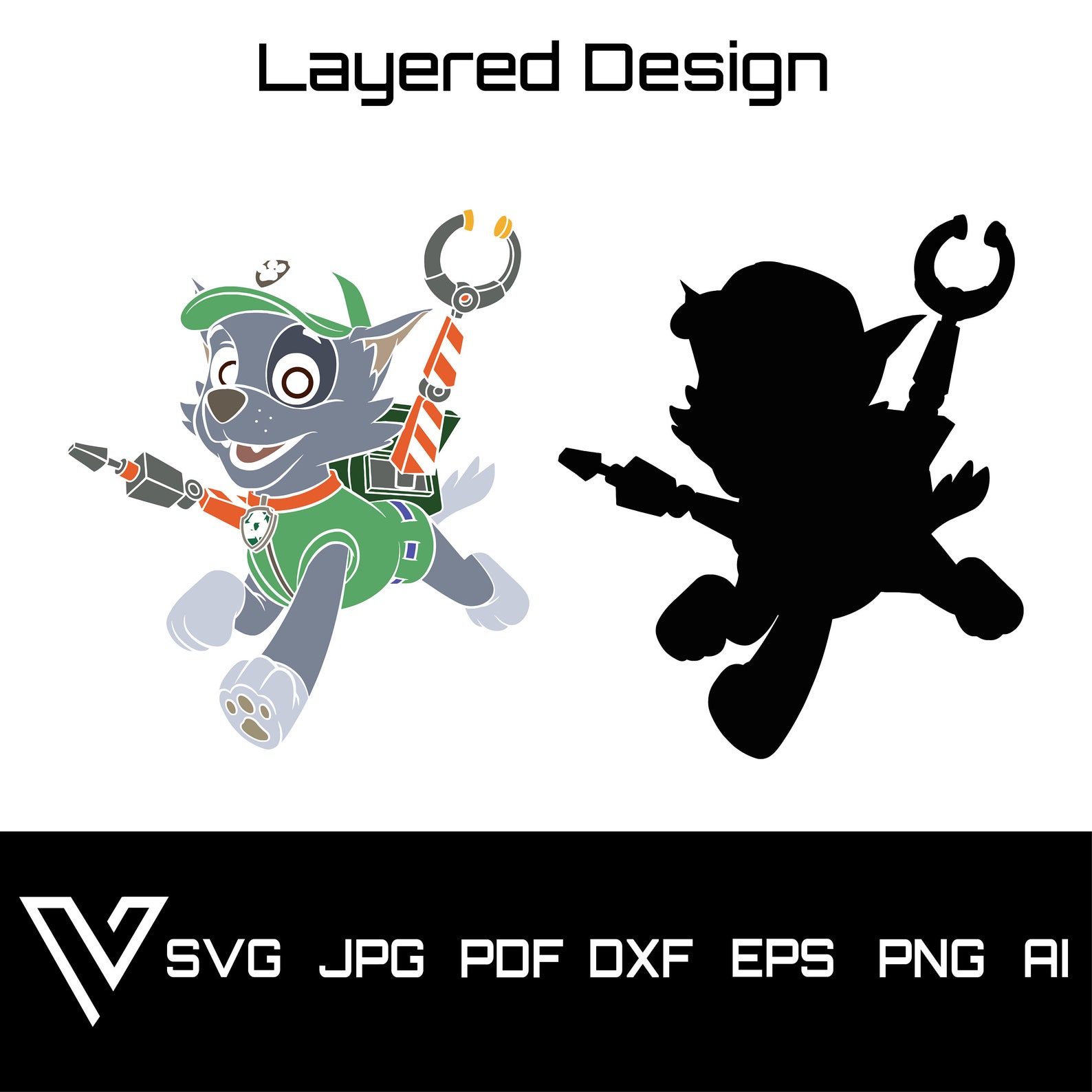 Free Free Paw Patrol Layered Svg 770 SVG PNG EPS DXF File