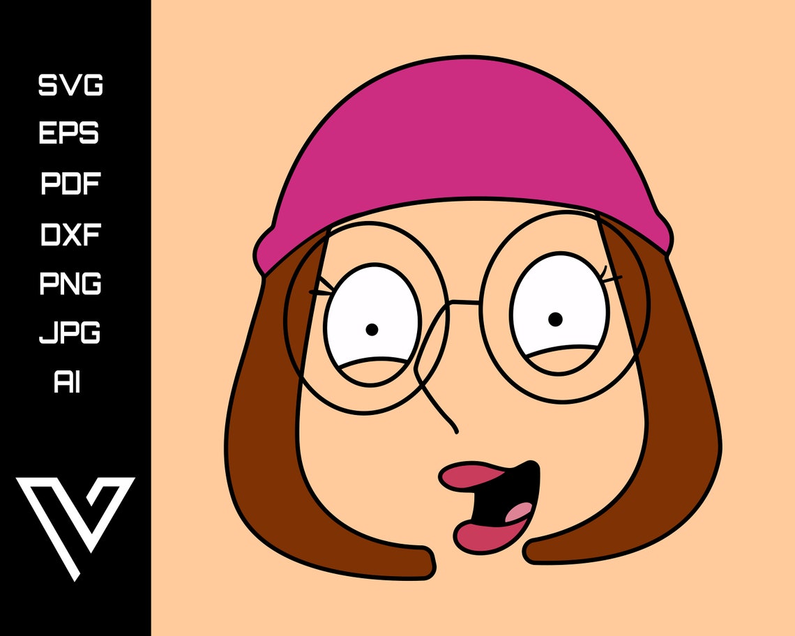 Download Meg Griffin Family Guy SVG Layered Vector Artwork Cricut ...