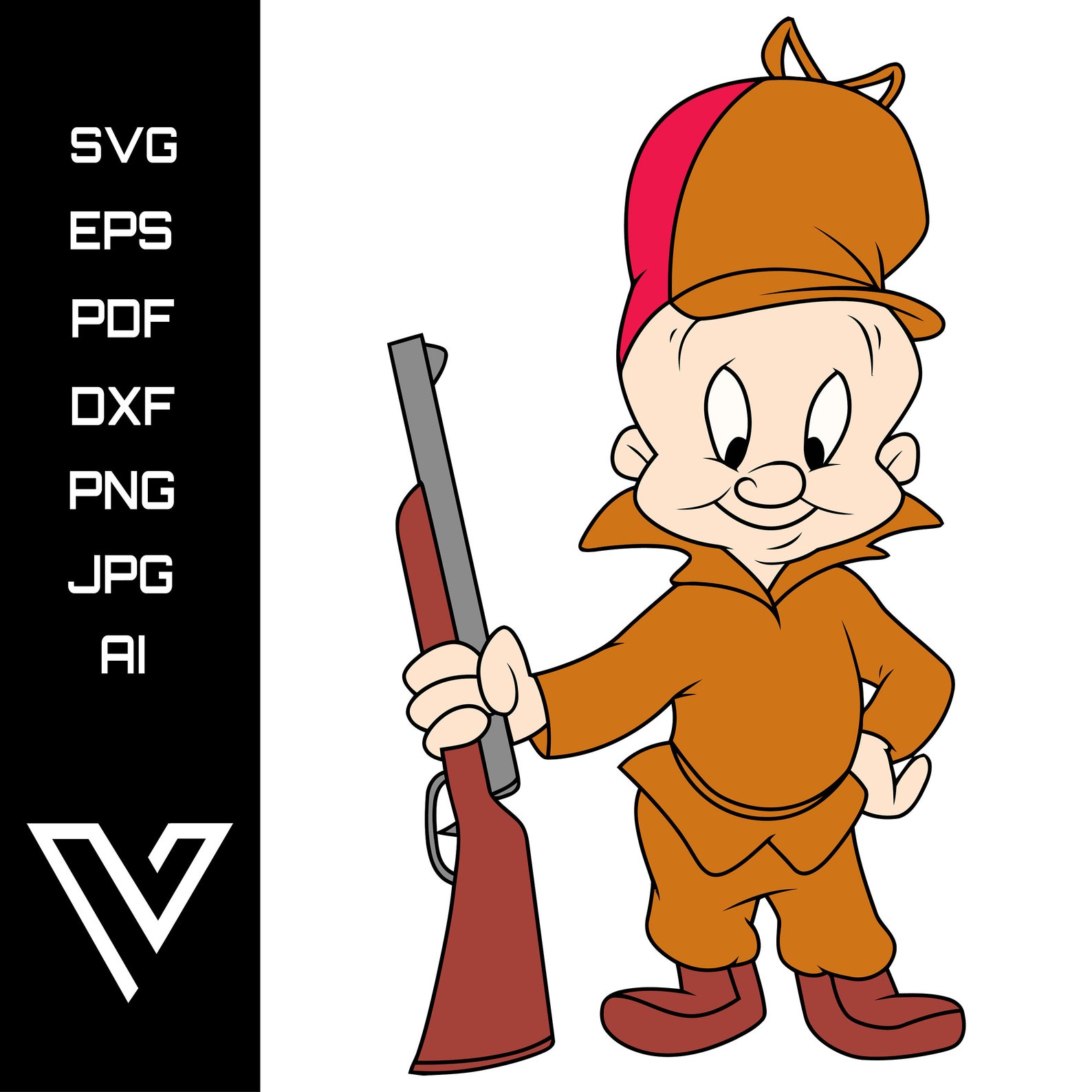 elmer fudd black elmer fudd black