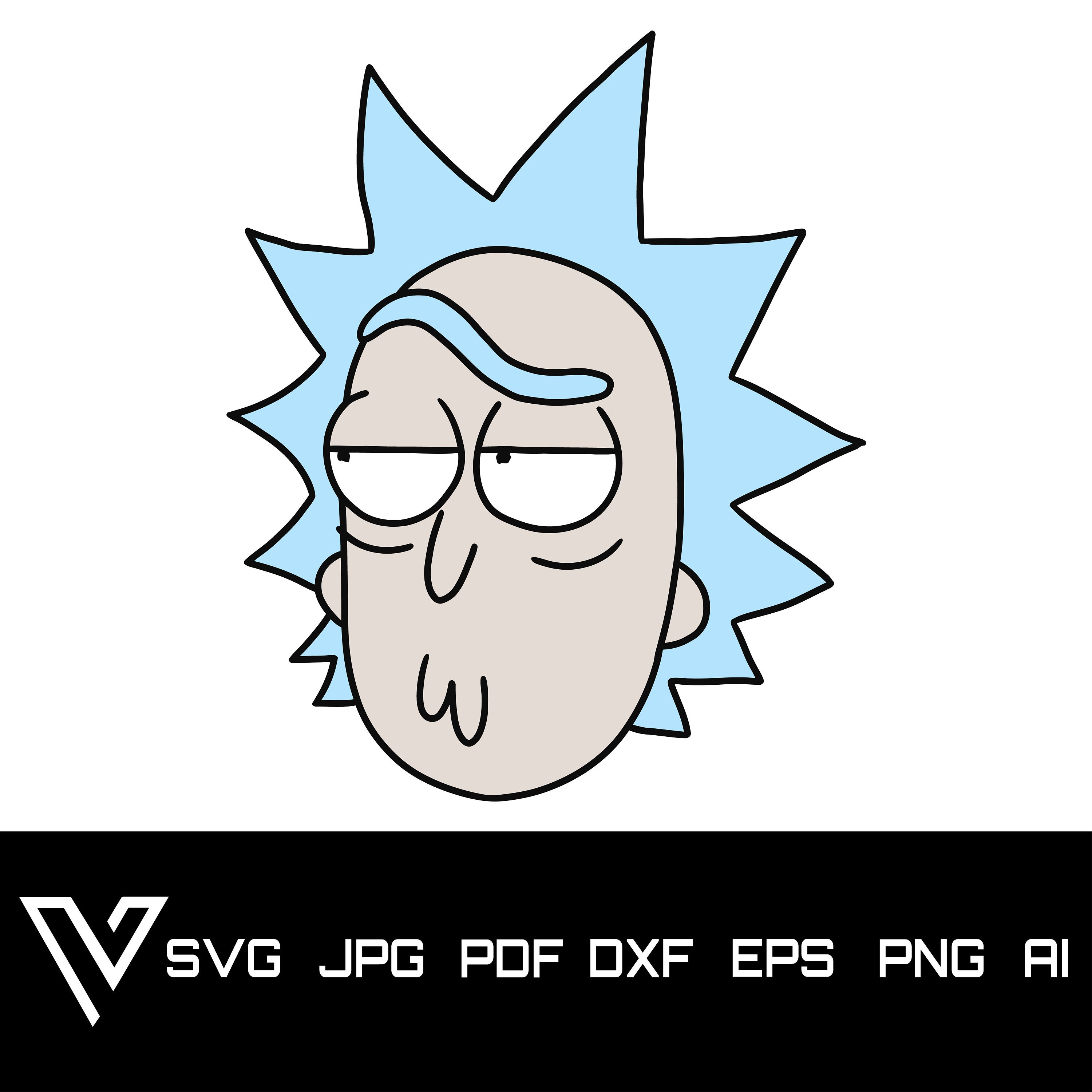 Free Free 292 Rick And Morty Layered Svg SVG PNG EPS DXF File