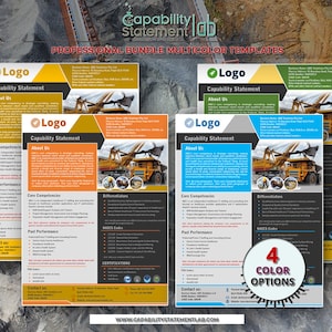 Elegant Capability Statement Template