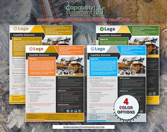 Elegant Capability Statement Template