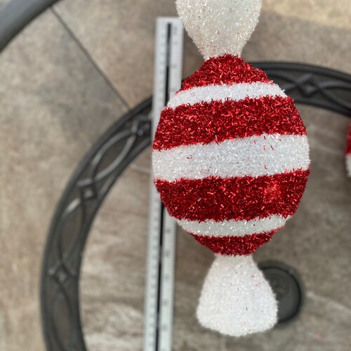 Candy Cane Tree Decoration Candy Cane Felt Tree Decorations Etsy UK