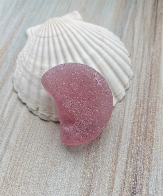 Pink Sea glass Genuine sea glass Rare sea glass beach Etsy