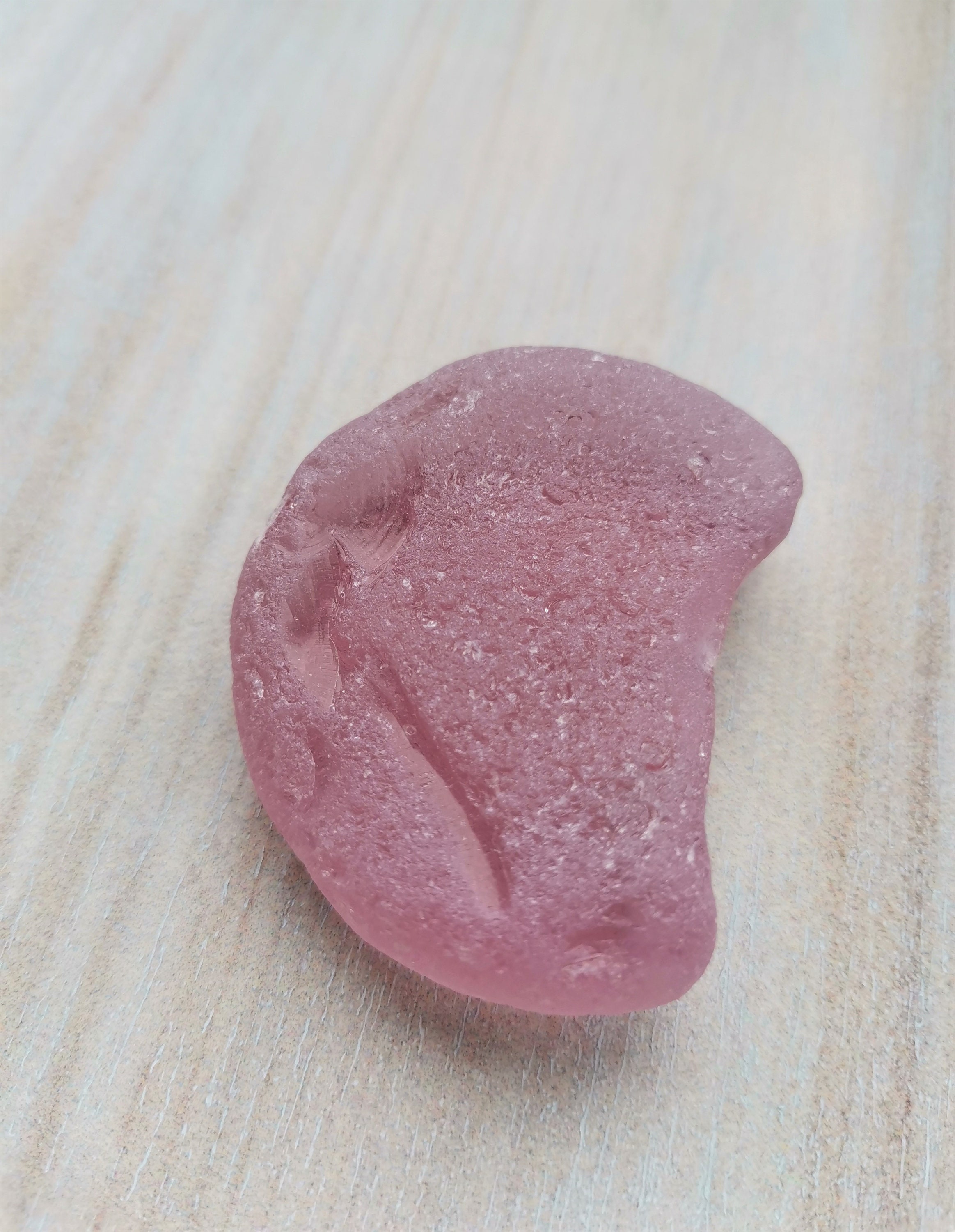 Pink Sea glass Genuine sea glass Rare sea glass beach Etsy