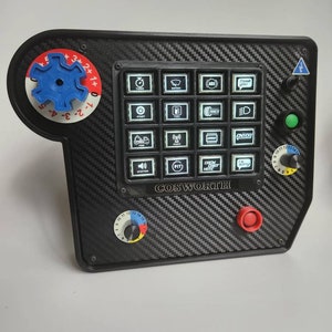 SIMUBOX GTE VANTAGE Button Box Sim Racing, Fanatec,Simucube Pc Linux Mac