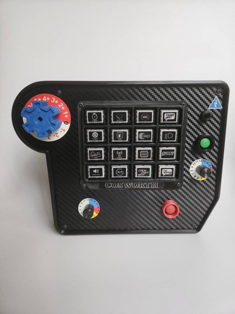 SIMUBOX GTE VANTAGE Button Box Sim Racing, Fanatec,simucube Pc Linux ...