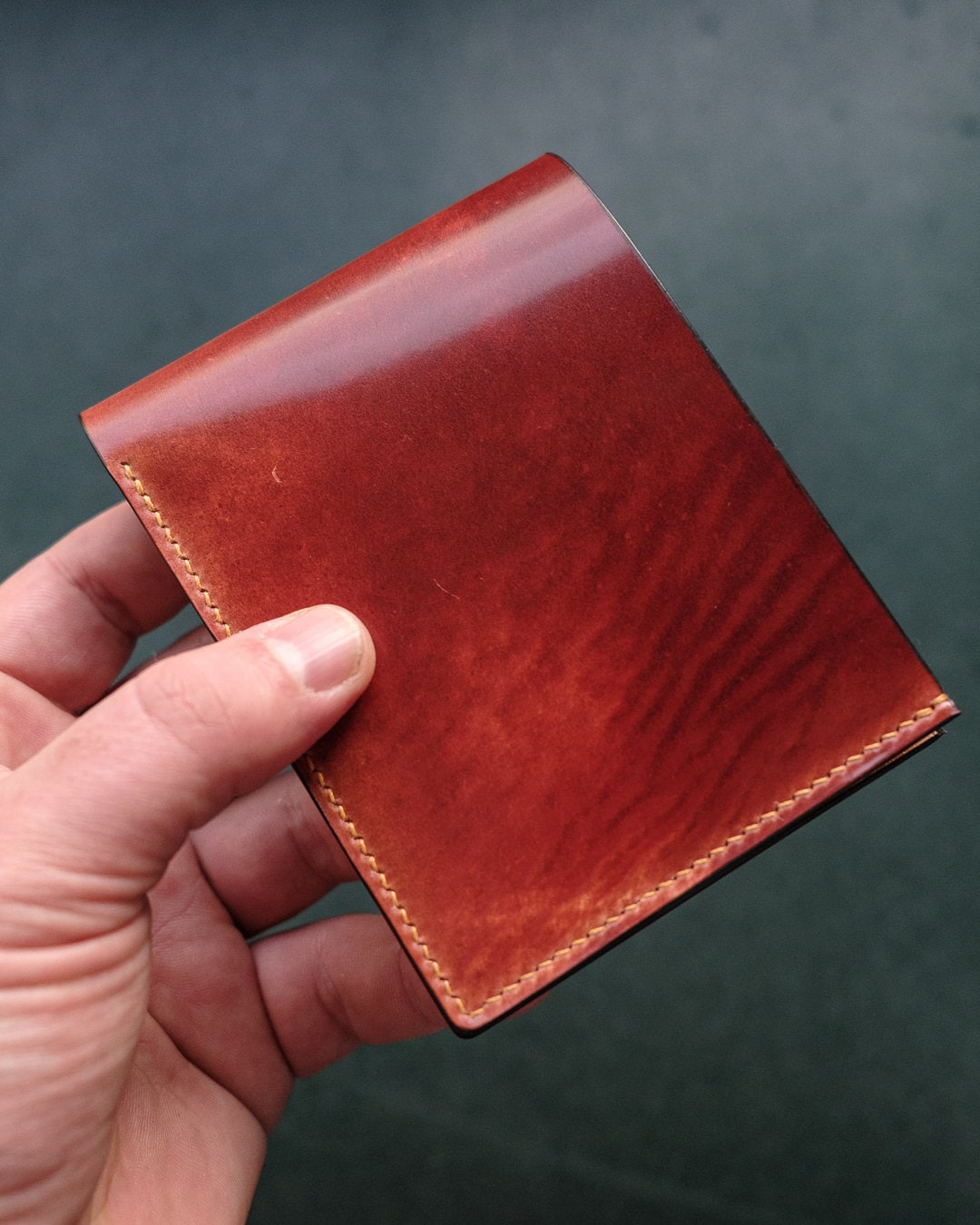 SHELL CORDOVAN BIFOLD Wallet, Luxury Billfold Custom Made - Etsy SHELL CORDOVAN BIFOLD Wallet, Luxury Billfold Custom Made - Etsy