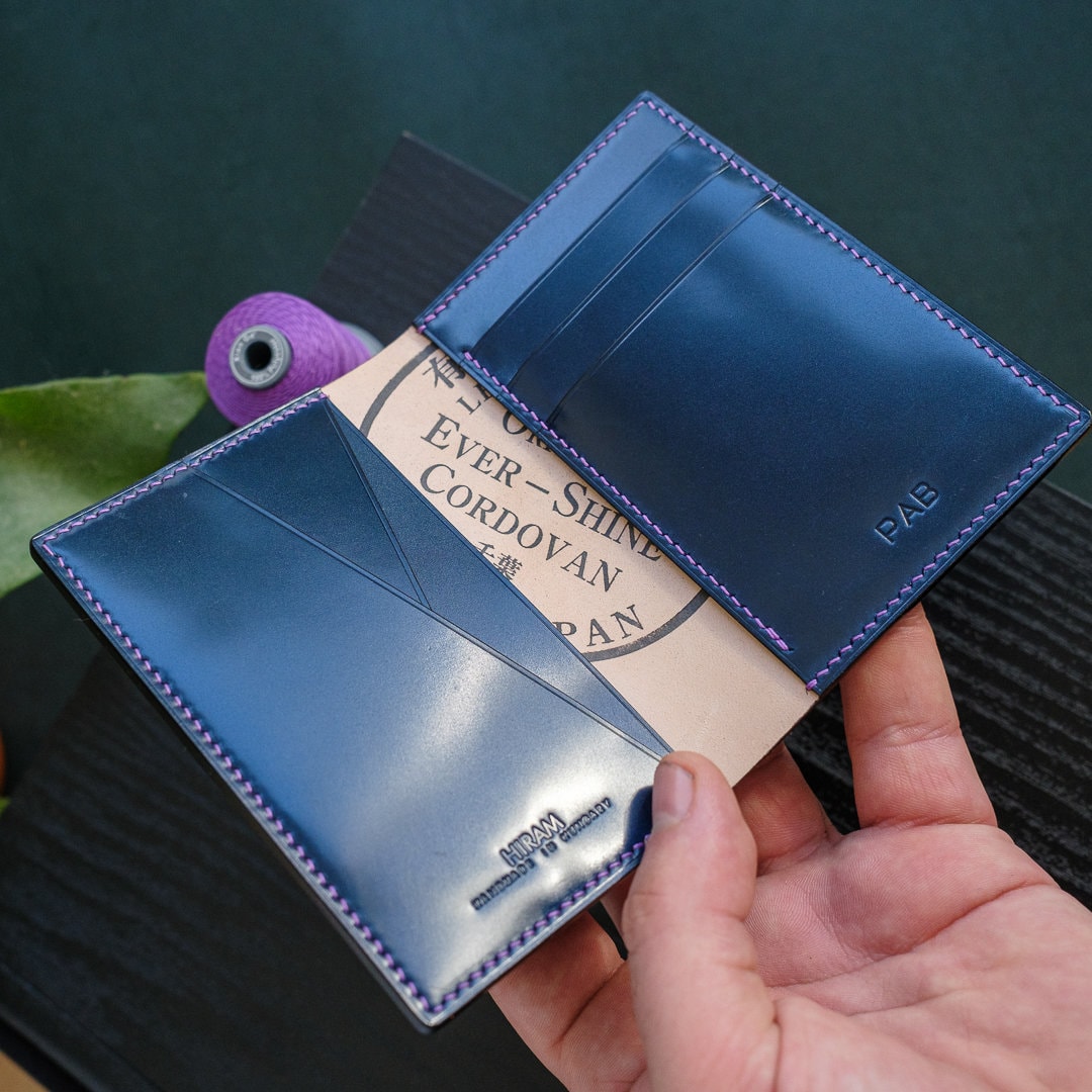cordovan compact wallet【online limited】 CORDOVAN Compact Wallet with Box Coin Purse – GANZO Official