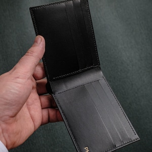 CLASSIC BIFOLD wallet, billfold minimal slim image 10